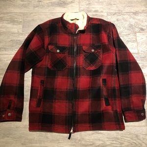 Red Head Flannel Coat